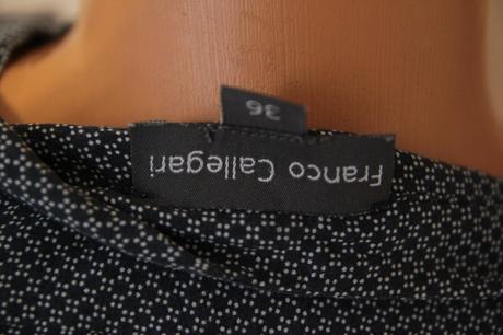 Modro biela vzorovaná blúzka, franco callegari, s