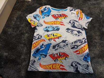 Tricko 122/128 hot wheels, 122