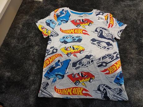 Tricko 122/128 hot wheels, 122