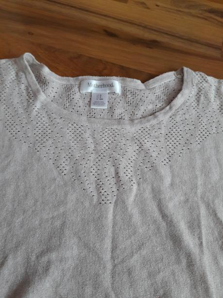 Tehotensky top capucinovy, s