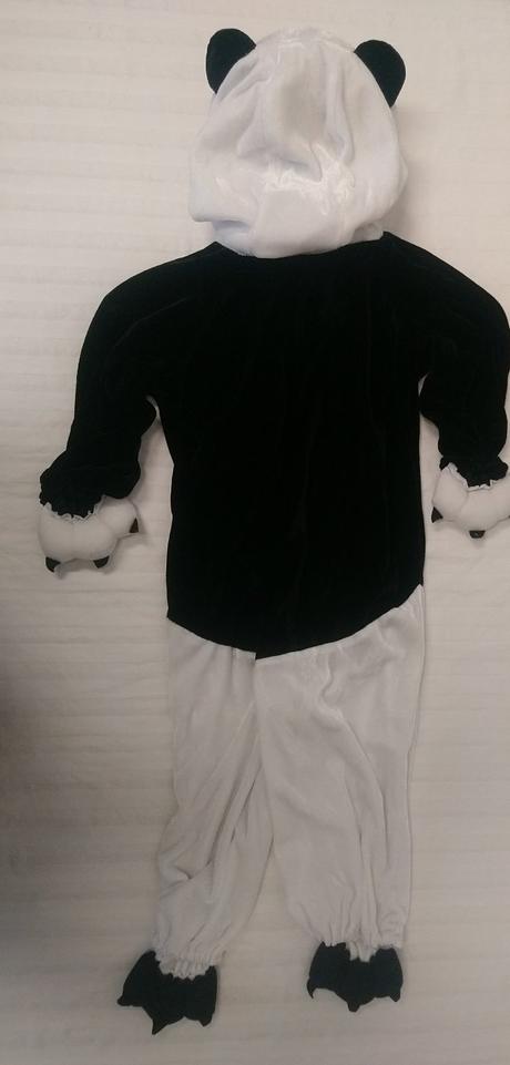 Kostým zamatový panda, fiori paolo, 2-3r, 92-98 cm, 