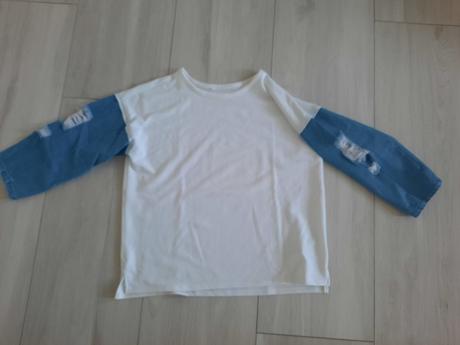 Tričko s riflovými rukávmi, reserved,l