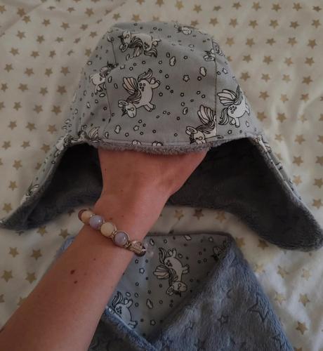 Handmade set čiapočka a šatka, 104