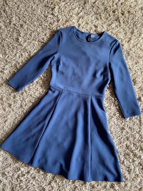 H&m modre saty v.36, h&m,36