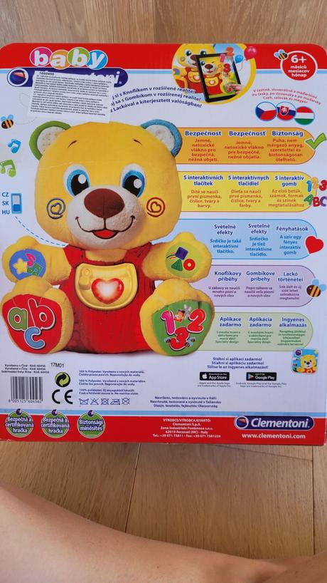 Interaktívny medvedík, 