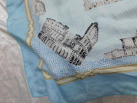 Laura biagiotti luxusna hodvabna šatka, l