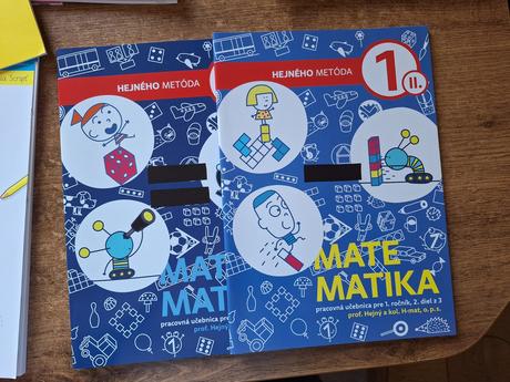 Khihy a pracovné zošity pre 1 ročník,