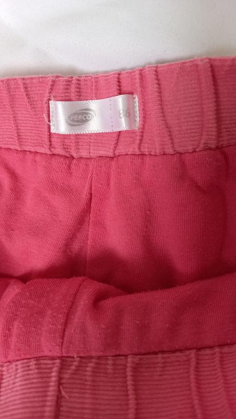 Predám ružové nohavice veľ.86, pepco,86