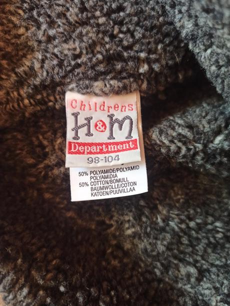 Čiapka, hrubá, 98/104, h&m,98