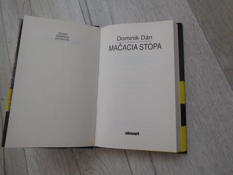 Mačacia stopa dominik dán, detektívka,,