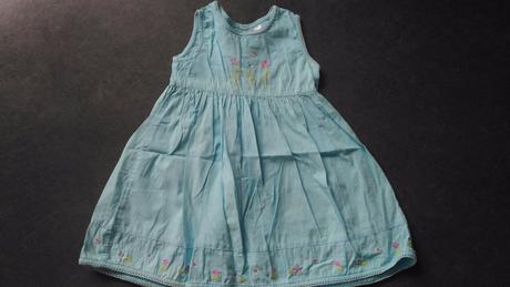 Bavlnené šaty s kvietkami, tesco,86