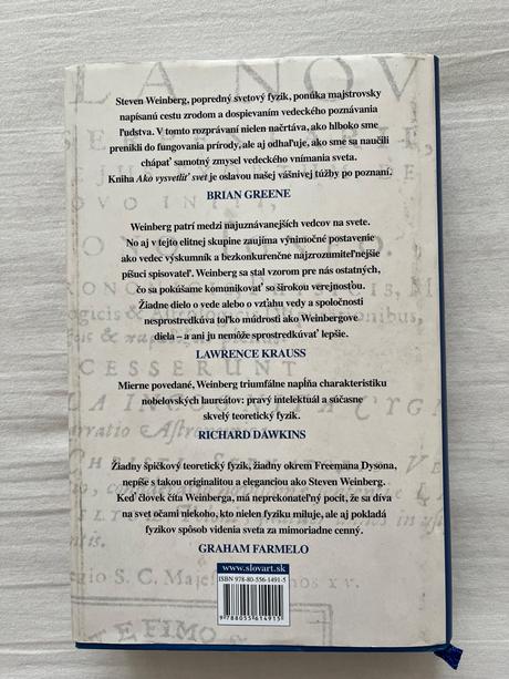 Steven weinberg ako vysvetlit svet, 