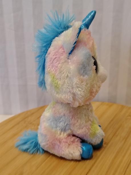 Zberateľský plyšák jednorožec blitz ty beanie boos,