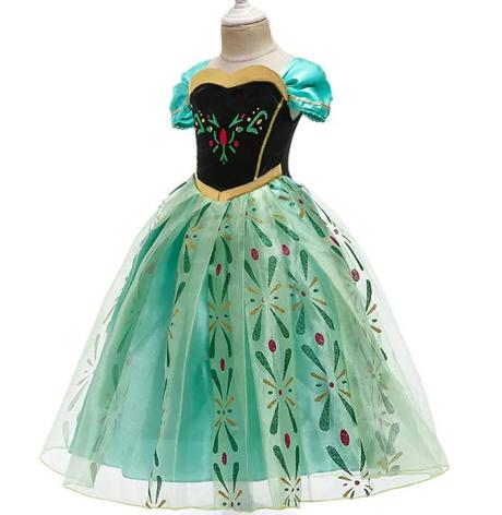 Kostým šaty doplnky anna frozen ľadové kráľovstvo,