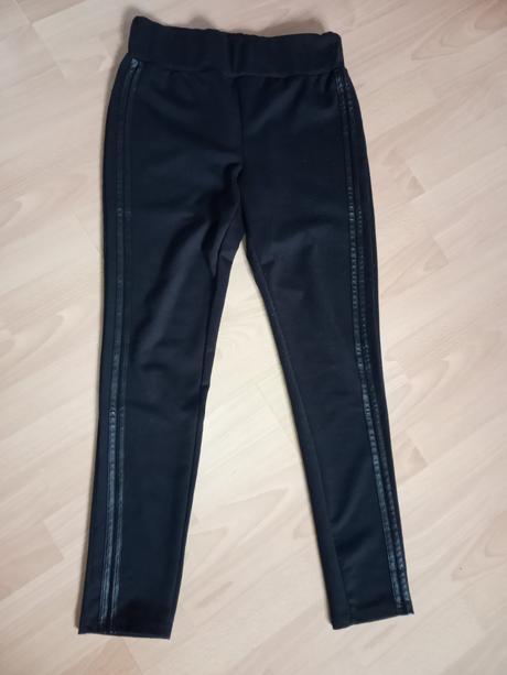 Legíny s koženými pásmi, gate,m