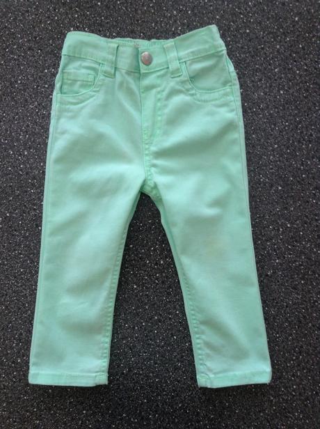 Neónovo-zelené rifličky, 1 1/2-2r., 92