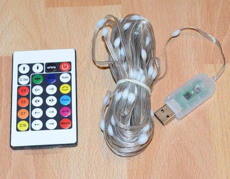 Vianocna smart retaz 100 led rgb 10m, 