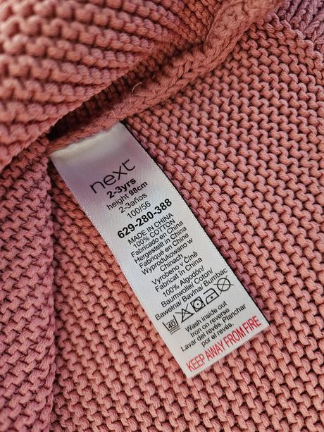 Svetrík k šatočkám next 98, next,98