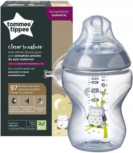 Tommee tippee 225016 fľaša c2n bez bpa boy, 260 ml, tommee tippee