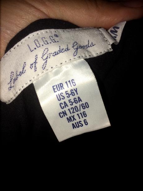 Čipkovaný overal 5/6 rokov, h&m,116