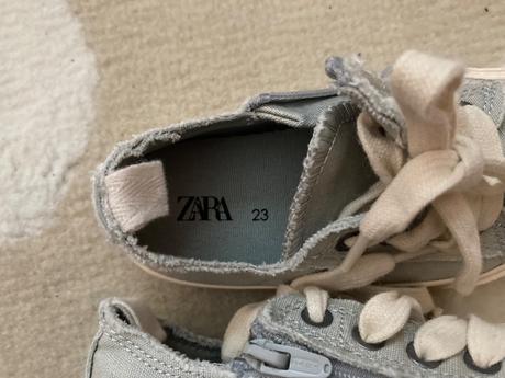 Plátené tenisky zara veľkosť 23, zara,23