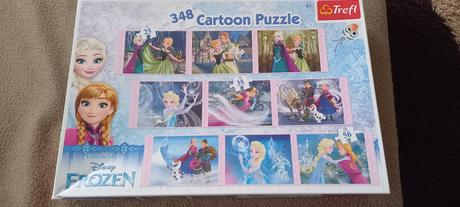 Frozen puzzlev9 obrazkov, 