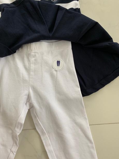 Tunika s 3/4 legínkami, 98