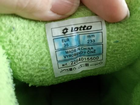 Čižmičky lotto aj na širšiu nôžku (2), lotto,35