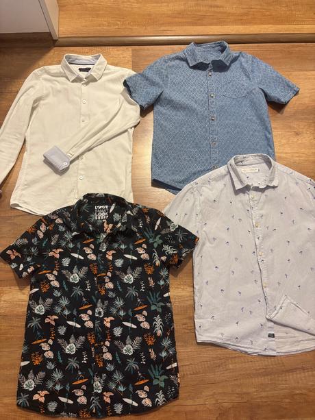 Krásne chlapčenské košele veľ 152/158, 152