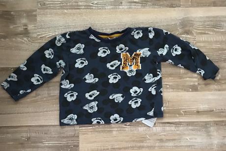 Tričko/nátelník mickey dlhý rukáv veľ.92/98, 98