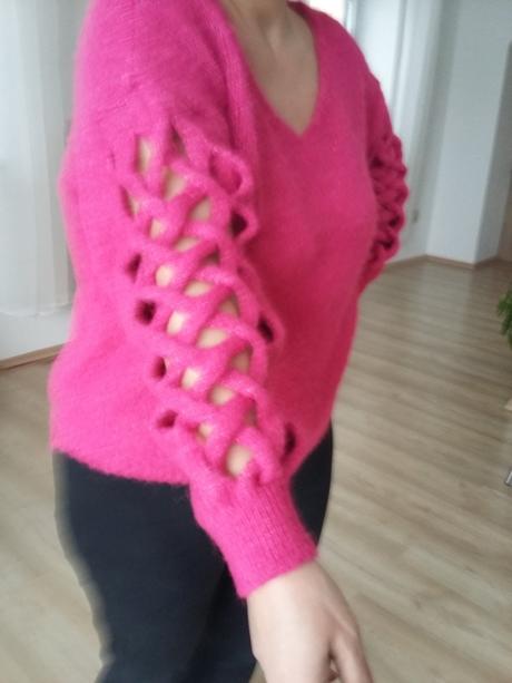 Nový mohérový svetrík uni, 