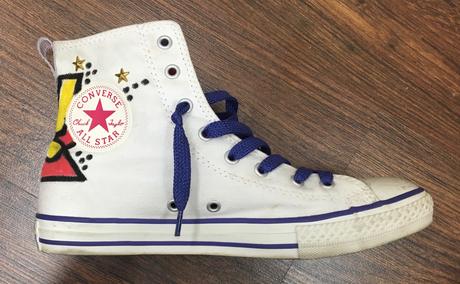 Converse pop art custom-made tenisky, converse,38