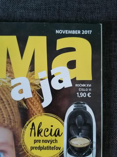 Časopis mama a ja november 2017,