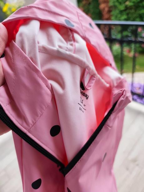 Pogumovaná tenká bundička/pršiplášť, sinsay,134