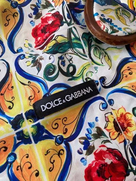 Originál dolce&gabbana majolica sandálky vel.39, dolce&gabbana,39
