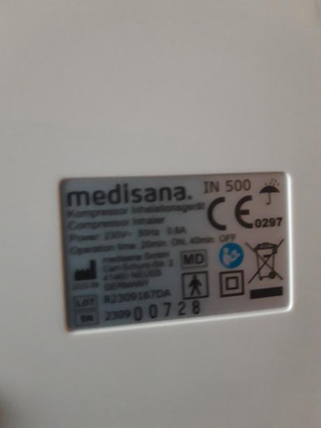 Inhalátor medisana, 