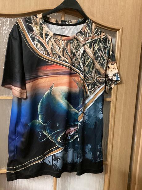 Tričko s rybou, xl