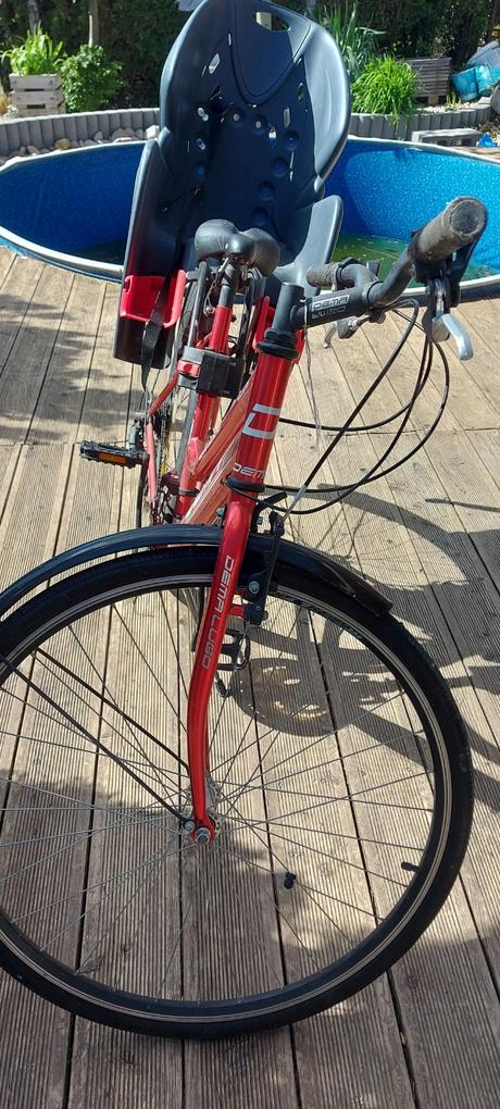 Zadná sedačka na bicykel,