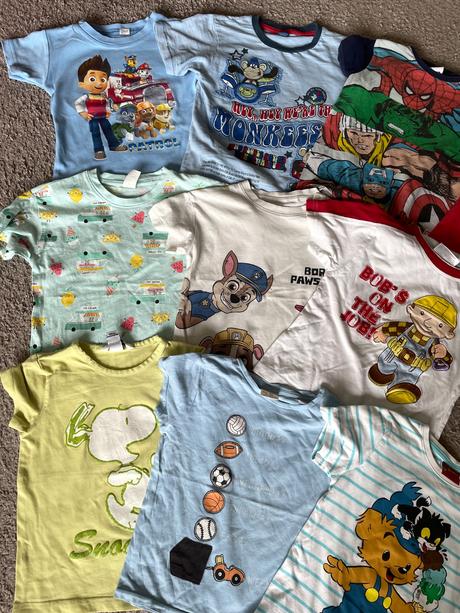 Trička 10ks, george,104