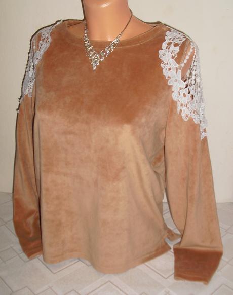 Makucky plysovy svetrik, l