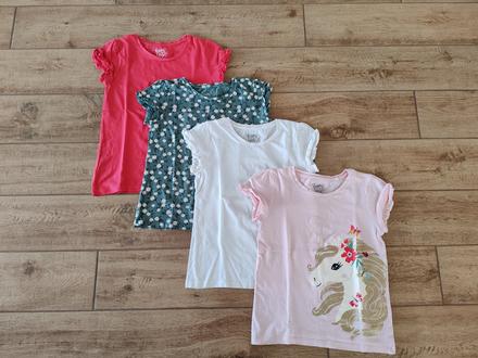 Tričká 4ks c&a, c&a,140