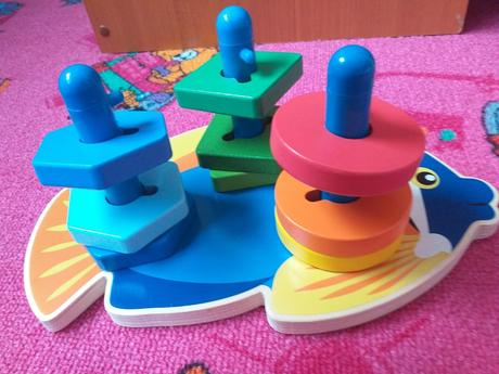 Drevené puzzle - vkladačka,