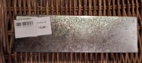 Krabičky strieborné, plechové 3 ks 25x7,5x4 cm,