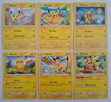 Pokémon karty pikachu, 
