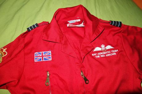 Letecka kombinezka na karneval red arrows,