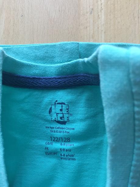 4 ks tricka s kratkym rukavom na 6 rokov, 122