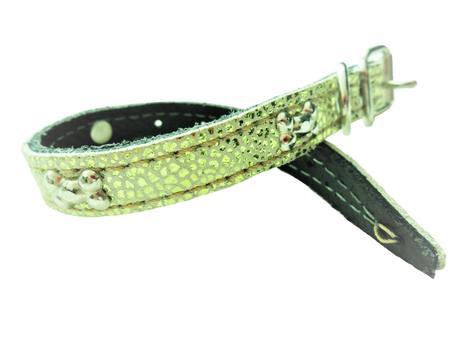 Kožený obojok pre psíka, 