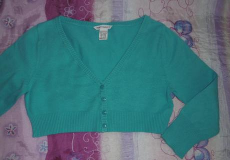 Svetrík s 3/4 rukávom, h&m,146