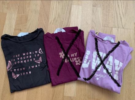 Trička, h&m,158