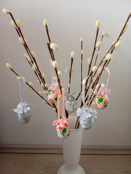 Veľkonočná dekorácia - vajíčka, 